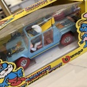 Smurfs Puffi  Jeep Vintage Smurf 1:24 Die Cast New NIB 1984 Burago Italy 80s image
