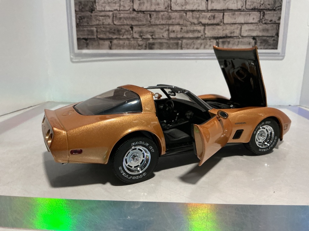 1:24 FRANKLIN MINT 1982 CHEVROLET CORVETTE LE  S11E428 image