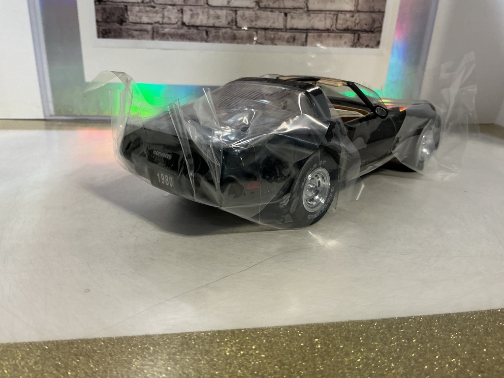1:24 FRANKLIN MINT 1980 Black Corvette2004 special limited edition collectorclub image