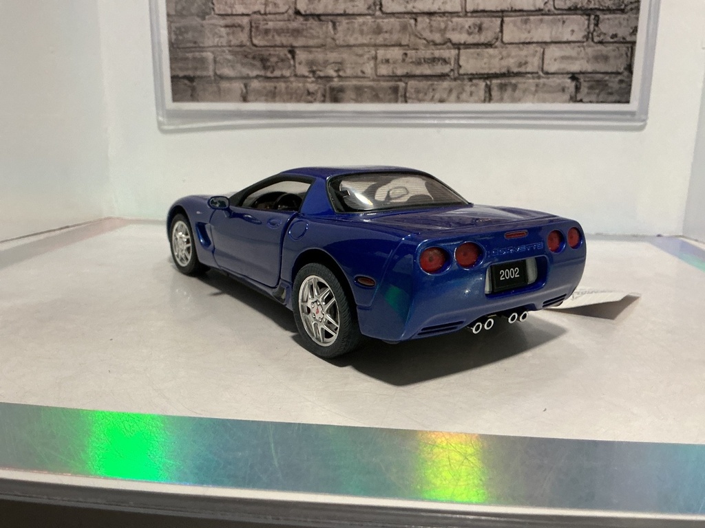 1:24 FRANKLIN MINT  2002 CORVETTE LE DAD’S CATS  S11E153 image