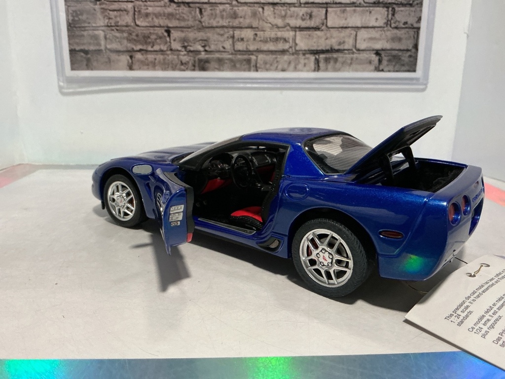 1:24 FRANKLIN MINT  2002 CORVETTE LE DAD’S CATS  S11E153 image