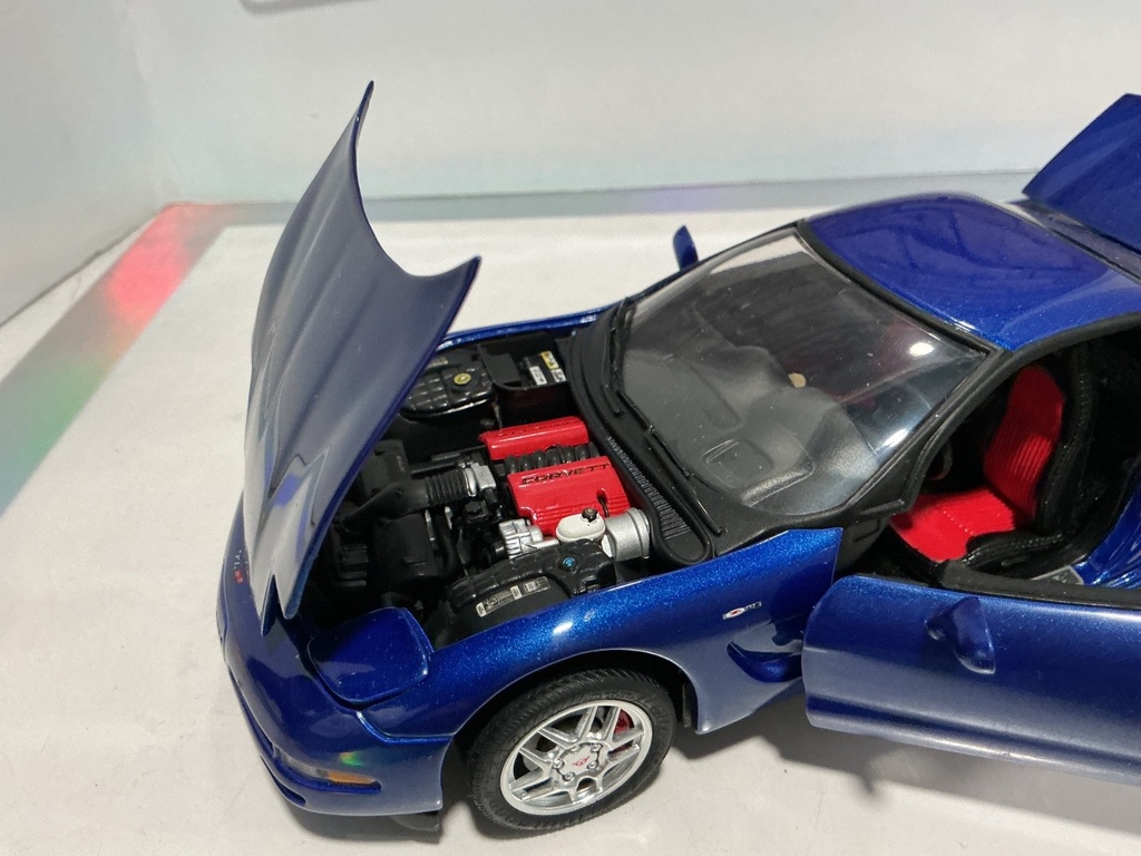 1:24 FRANKLIN MINT  2002 CORVETTE LE DAD’S CATS  S11E153 image