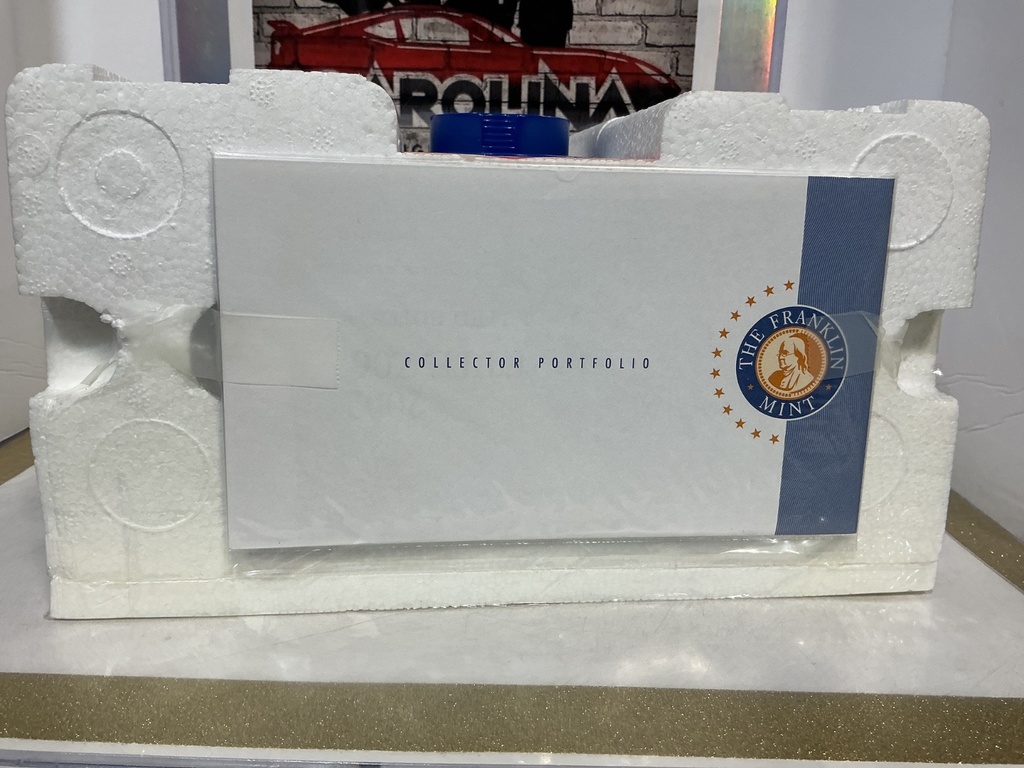 1:24 FRANKLIN MINT  DAD’S C.A.T.S 2002 CORVETTE Z06 BLUE  LE 696 /750 image