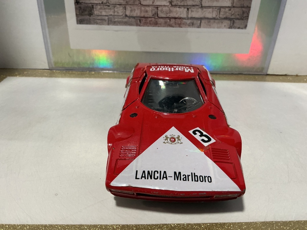 1/24 BBURAGO - LANCIA-MARLBORO [LANCIA STRATOS] #3 (PAINT ISSUES] image