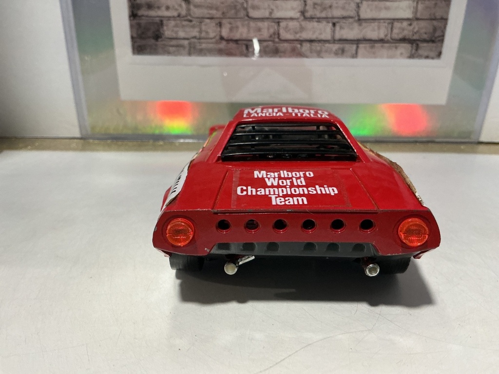 1/24 BBURAGO - LANCIA-MARLBORO [LANCIA STRATOS] #3 (PAINT ISSUES] image