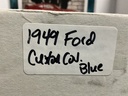 1/24 FRANKLIN MINT - 1949 [NAVY BLUE] FORD CUSTOM CONVERTIBLE image