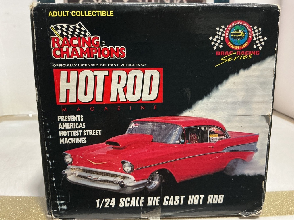 1/24 RACING CHAMPIONS HOT ROD - ISSUE #62 ‘41 WILLYS COUPE [DAMAGED BOX] image