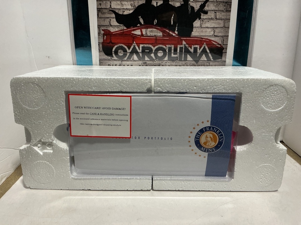 1/24 FRANKLIN MINT - LIMITED EDITION 1958 WHITE CORVETTE image