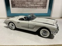 1/24 FRANKLIN MINT - LIMITED EDITION 1958 WHITE CORVETTE image
