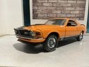 1/24 FRANKLIN MINT - 1970 MUSTANG [ORANGE/BLACK] image