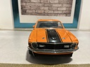 1/24 FRANKLIN MINT - 1970 MUSTANG [ORANGE/BLACK] image