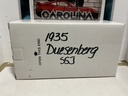 1/24 FRANKLIN MINT  1935 DUESENBURG SSJ [GRAY/RED ON BURGUNDY] image