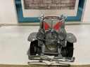 1/24 FRANKLIN MINT  1935 DUESENBURG SSJ [GRAY/RED ON BURGUNDY] image
