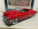 1/24 FRANKLIN MINT - 1953 CADILLAC ELDORADO RED CONVERTIBLE image