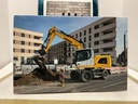 LIEBHERR 1/32 AT COLLECTIONS WHEELED HYDRAULIC EXCAVATOR ! image