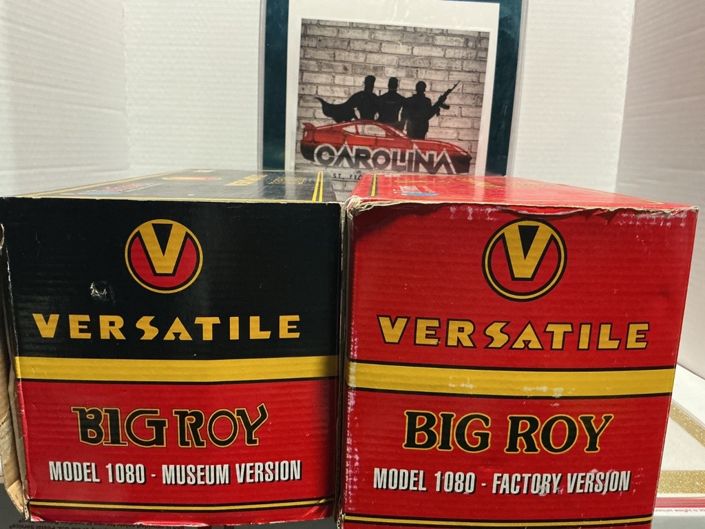 1/32 SET OF 2 - TOY FARMER VERSATILE BIG ROY MODEL 1080 FACTORY & MUSEUM VERSION image