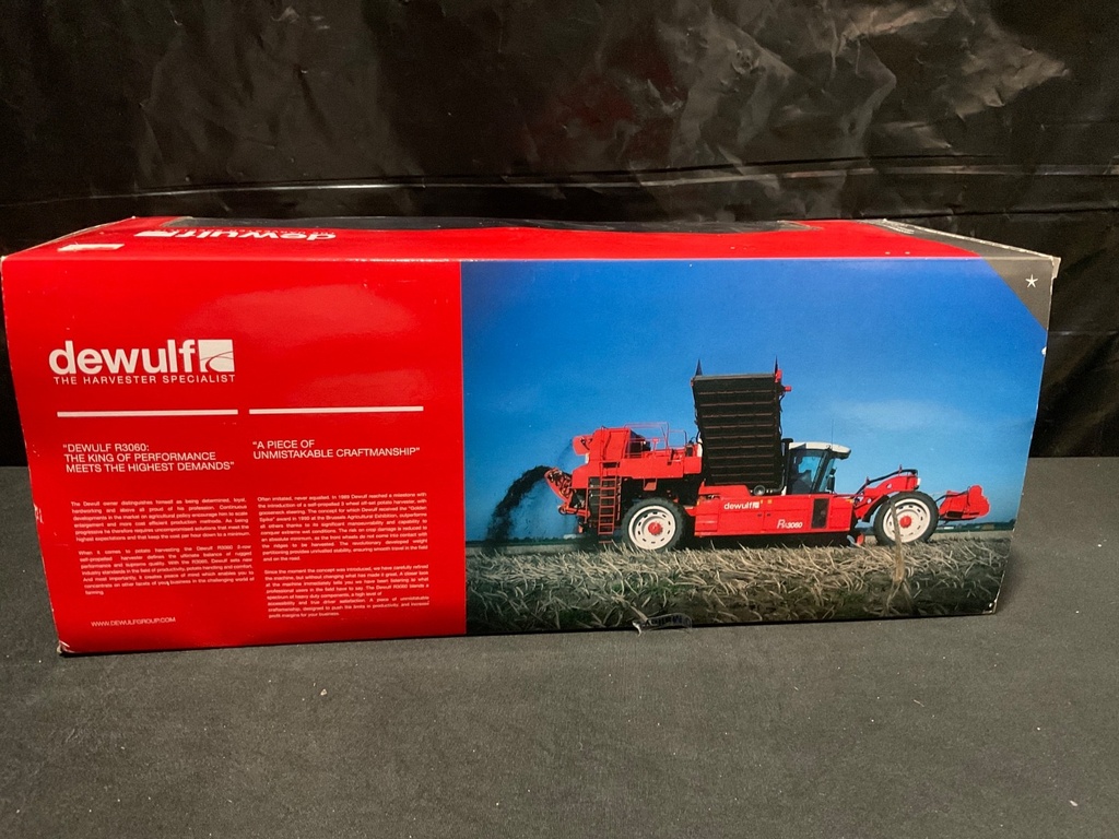 1:32 ROS MODELS DEWULF RS3060 2 ROW POTATO HARVESTER  “New Store Display Unit” image