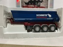1/32  SIKU 2889 MECHANICAL TIPPING TRAILER BLUE image