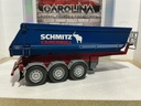 1/32  SIKU 2889 MECHANICAL TIPPING TRAILER BLUE image