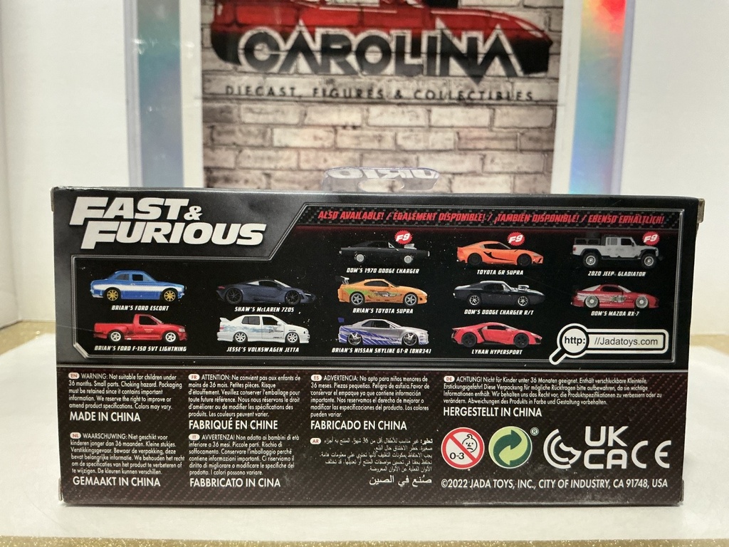 1/32 JADA - FAST AND FURIOUS BRIAN’S TOYOTA SUPRA image