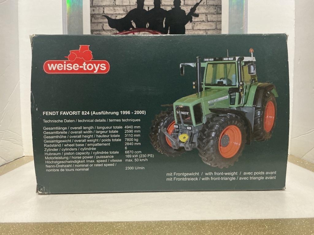 1/32 WEISE TOYS 1002  FENDT FAVORIT 824 image