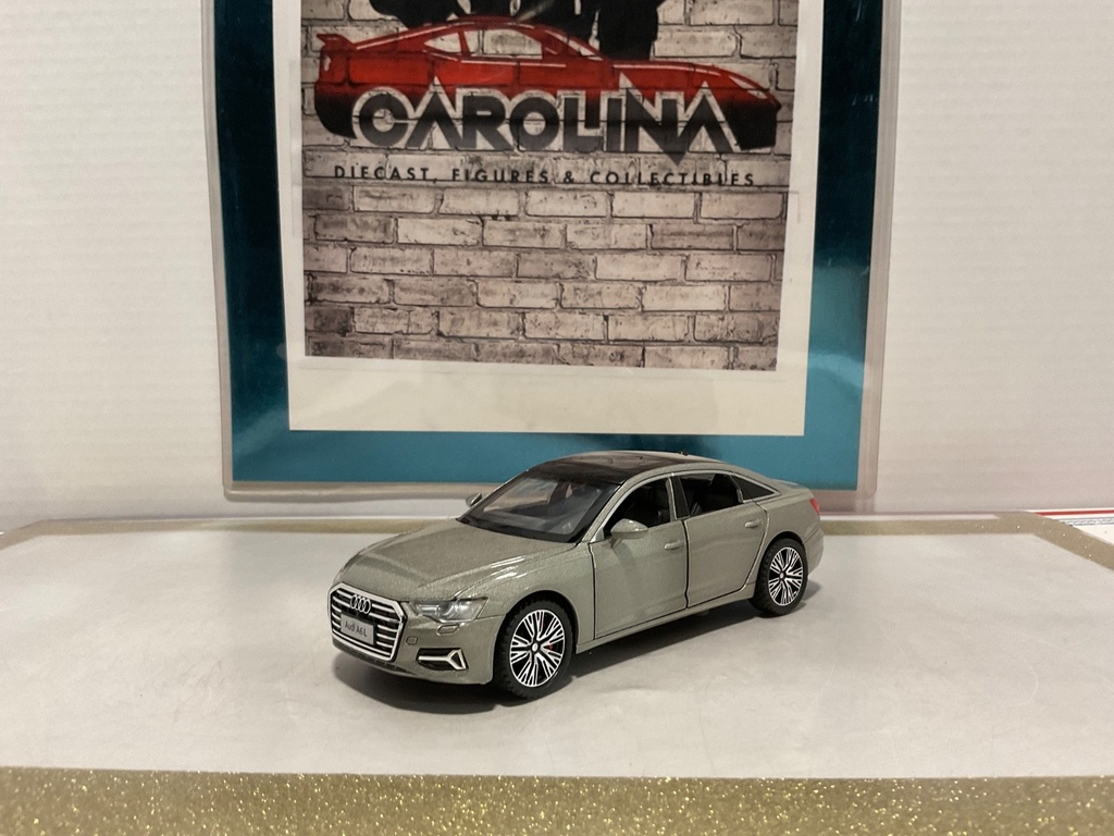 1:32 Diecast Pull Back Car with Lights and Sound AUDI A6 L image