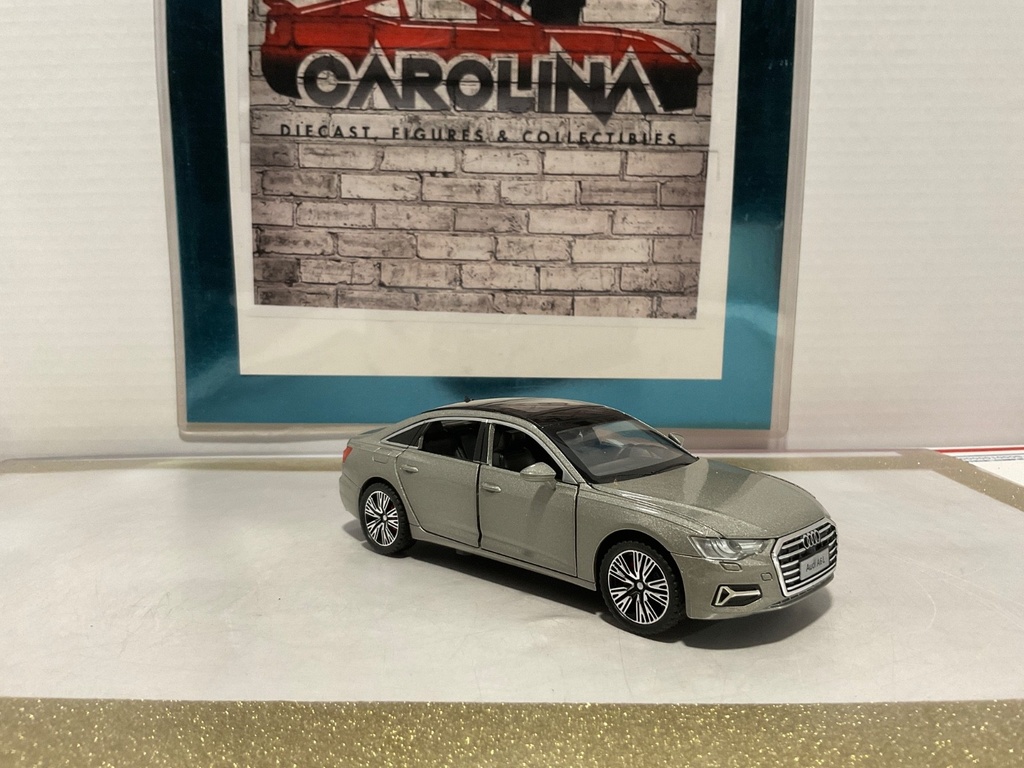 1:32 Diecast Pull Back Car with Lights and Sound AUDI A6 L image