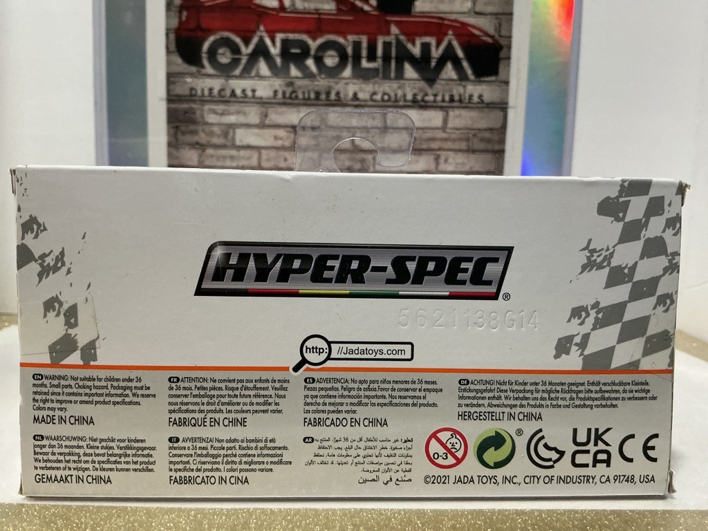 1/32 JADA - HYPER-SPEC LAMBORGHINI HURACAN PERFORMANTE [SILVER W/STRIPE] image