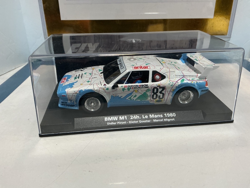 1/32 FLY BMW M1 2HH. LEMANS 1980 PRIRONI/QUESTER /MIGNOT image