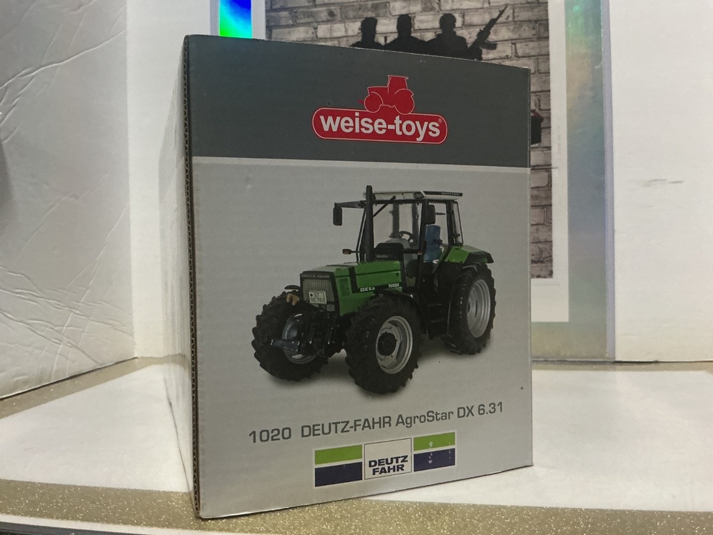 1/32 WEISE TOYS 1020 DEUTZ-FAHR AGROSTAR DX 6.31  🚜 image