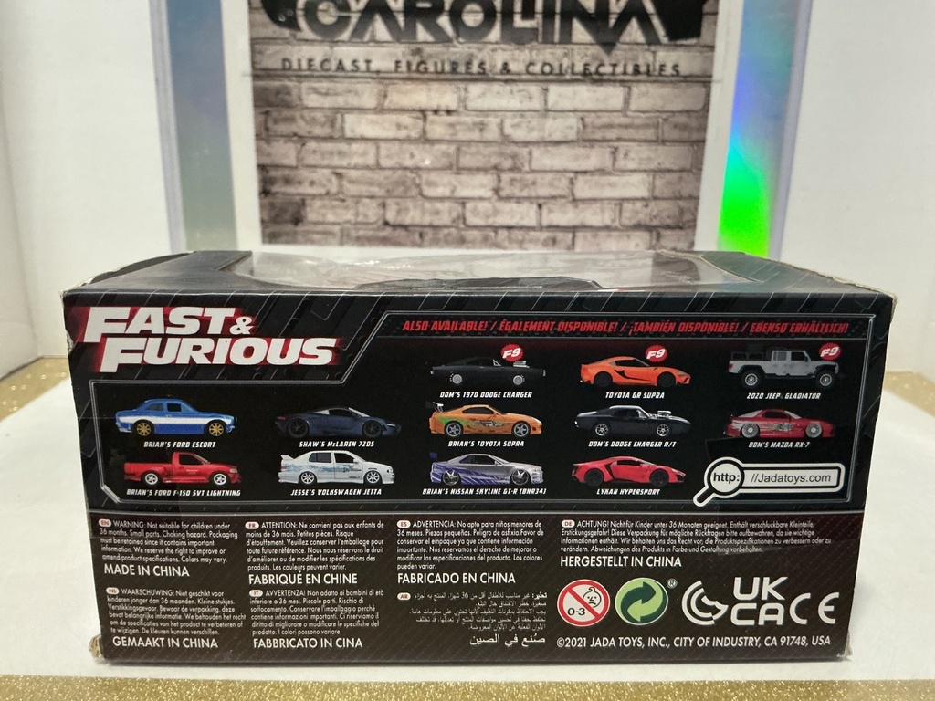 1/32 JADA - FAST AND FURIOUS LETTY’S PLYMOUTH BARRACUDA [BENT PLASTIC BOX] image