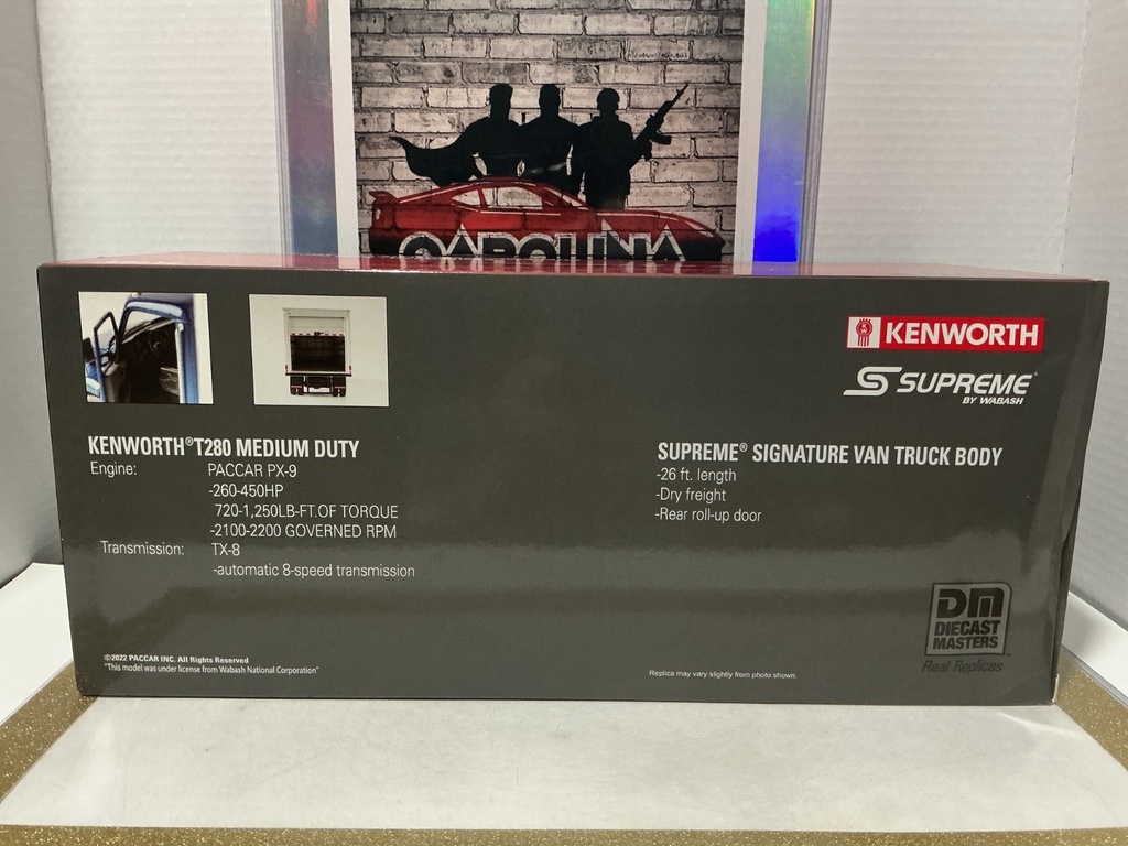 1:32 PETERBILT MODEL 536 WITH SUPREME SIGNATURE VAN TRUCK BODY [MISSING PIECES] image