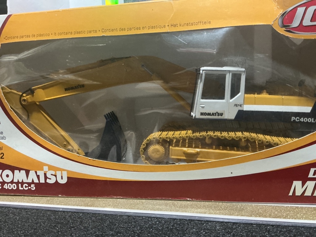 1/32 JOAL KOMATSU EXCAVATOR PC  400LC-5 BOX HAS TEAR image