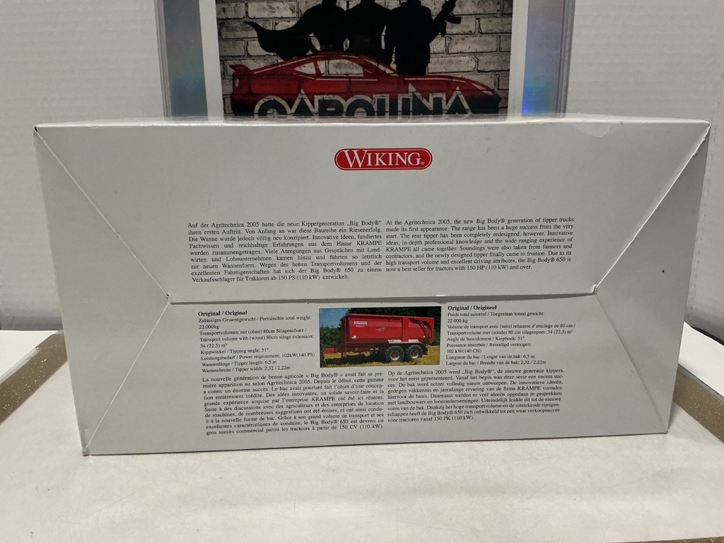 1/32 WIKING - KRAMPE KIPPER BIG BODY 650 S image