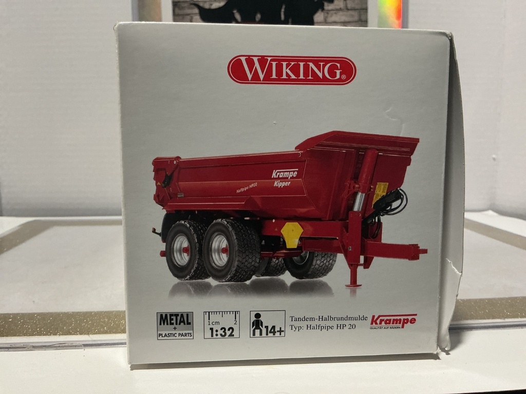 1/32 WIKING - KUHN TANDEM HALBRUNDMULDE TYP: HALFPIPE HP20 image