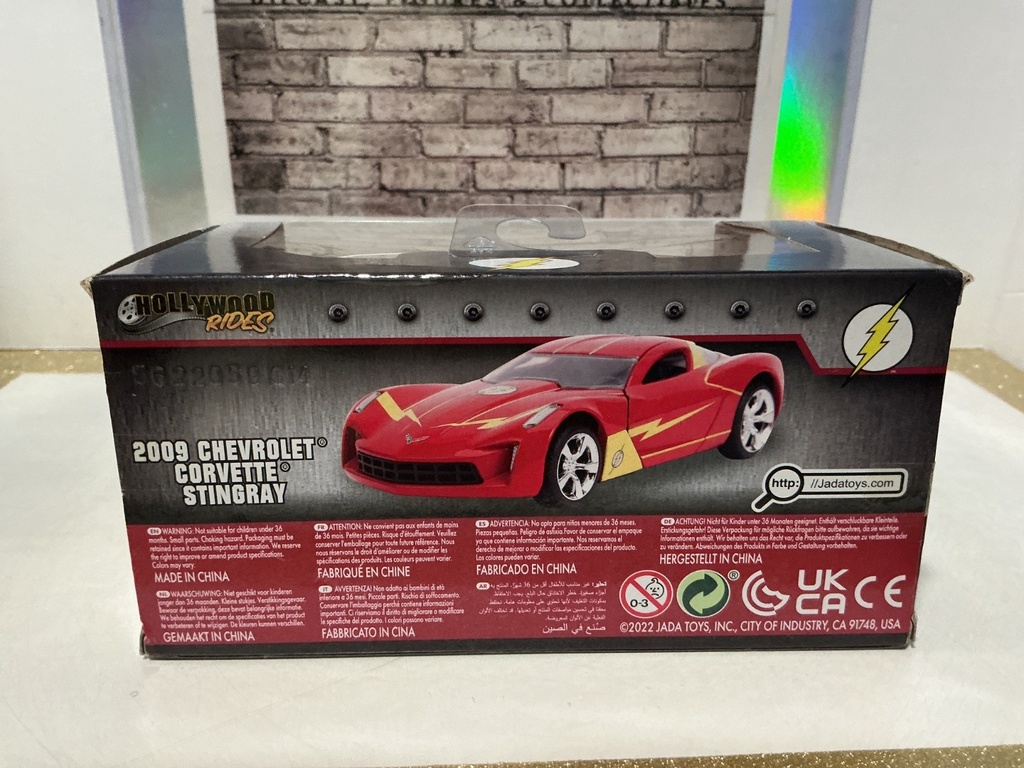 1/32 JADA - DC: THE FLASH - 2009 CHEVROLET CORVETTE STINGRAY image