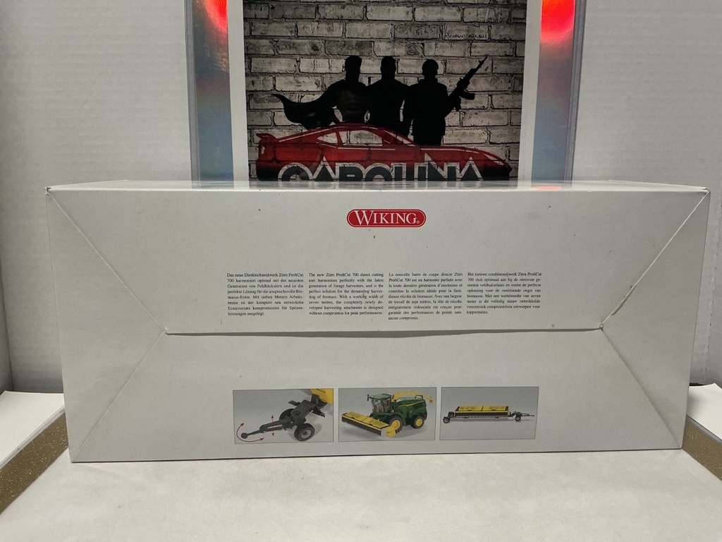 1/32 WIKING - DIREKTSCHEIDWERK PROFICUT 700 MIT SCHEIDWERKWAGEN image