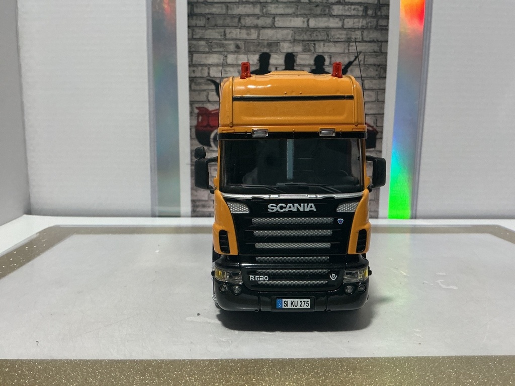 1:32 SIKU SCANIA R620 TRACTOR TRAILER [NO BOX] - SEE ALL PICS #11 image