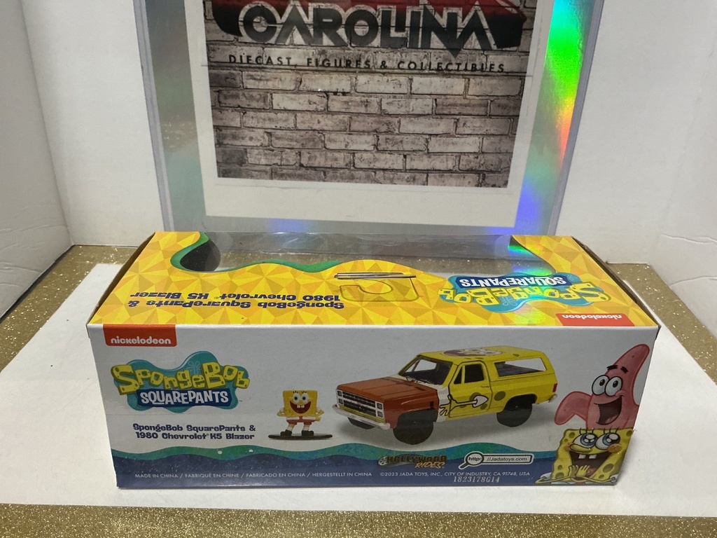 1:32 JADA 1980 CHEVROLET K5 BLAZER & SPONGEBOB image