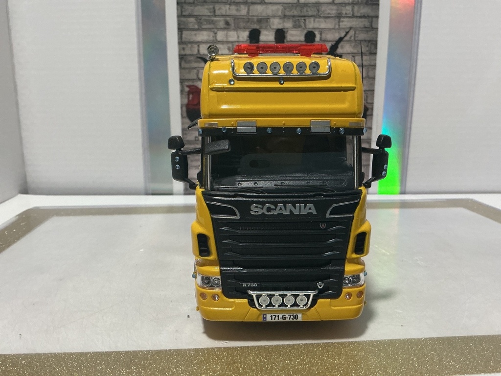 1:32 WELLY SCANIA R730 TRACTOR TRAILER [NO BOX] - SEE ALL PICS #15 image