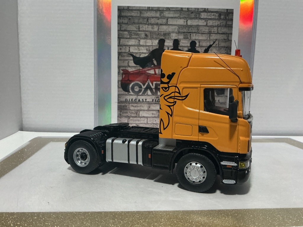 1:32 SIKU SCANIA R620 TRACTOR TRAILER [NO BOX] - SEE ALL PICS #7 image