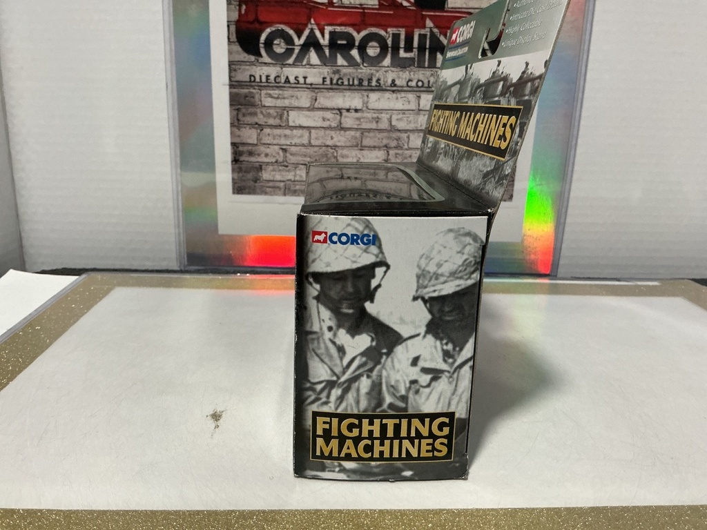 CORGI FIGHTING MACHINES SHOW CASE COLLECTION - M3 A1 HALF TRACK CARRIER image