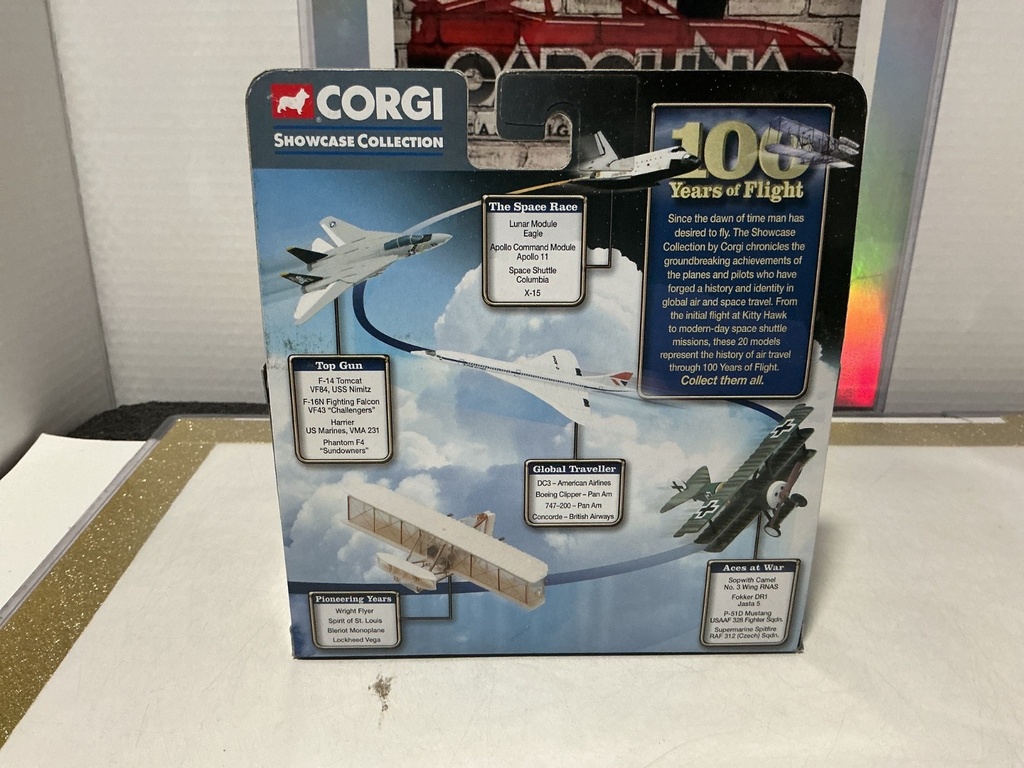 CORGI SHOWCASE COLLECTION 100 YEARS OF FLIGHT ORVILLE & WILBUR KITTYHAWK image