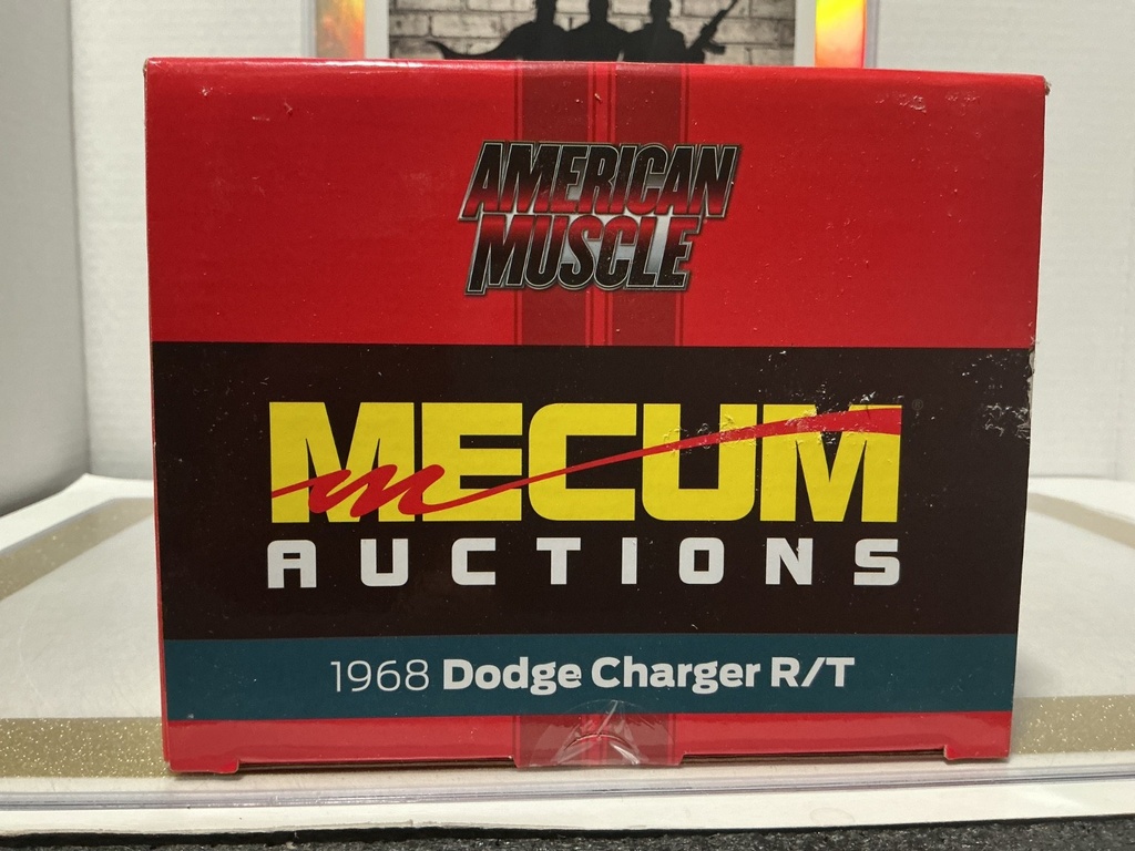 AUTO WORLD AMERICAN MUSCLE 1968 DODGE CHARGER R/T MECUM AUCTIONS image