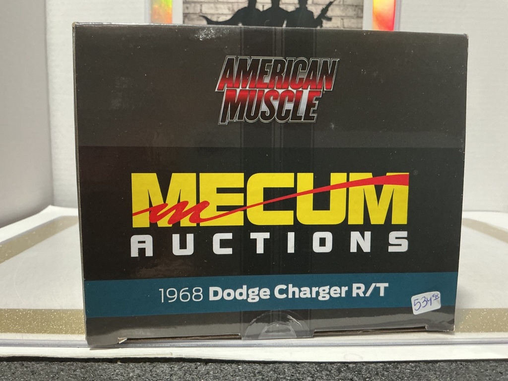 AUTO WORLD AMERICAN MUSCLE 1968 DODGE CHARGER R/T MECUM AUCTIONS image