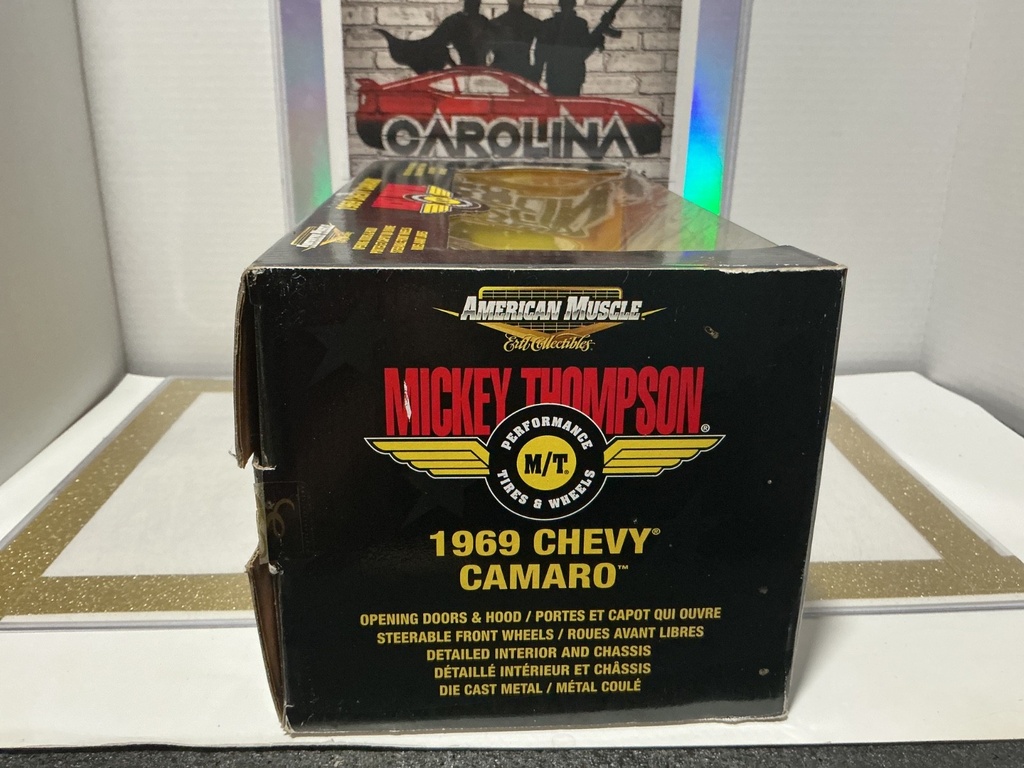 ERTL 1:18 MICKEY THOMPSON PERFORMANCE TIRES & WHEELS 1969 CHEVY CAMARO 1 OF 5000 image