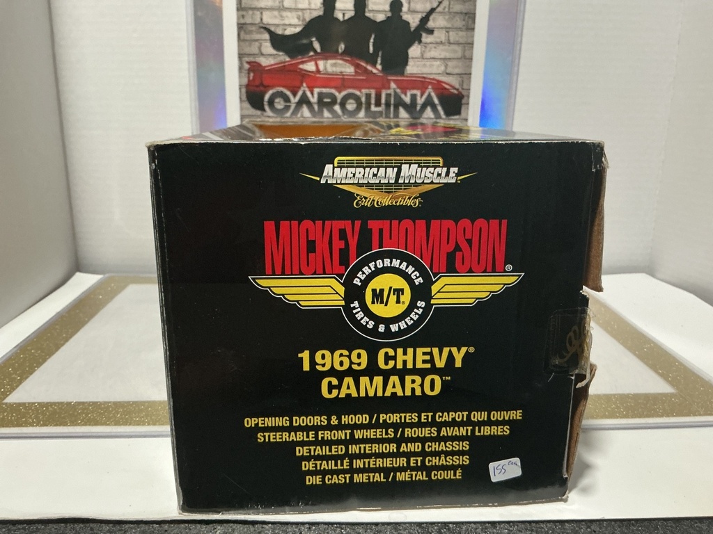 ERTL 1:18 MICKEY THOMPSON PERFORMANCE TIRES & WHEELS 1969 CHEVY CAMARO 1 OF 5000 image