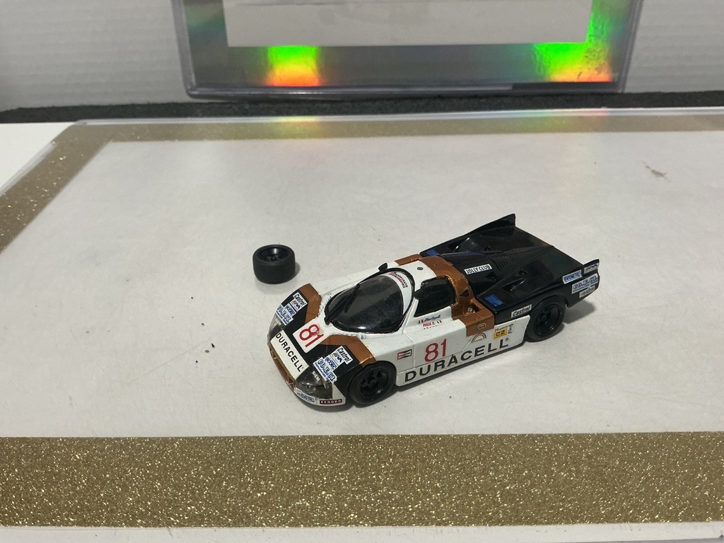 1/43 MERI KITS ALBA - GIANNINI #81 DURACELL [BROKEN TIRES] image