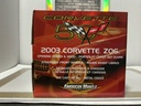 1:18 ERTL AMERICAN MUSCLE 2003 CORVETTE ZO6 BLUE ON BLACK image