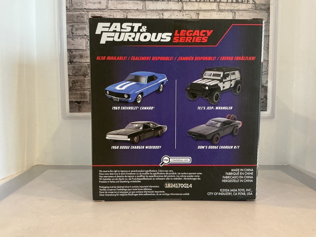 JADA - 1/43 - FAST AND FURIOUS TEJ’S JEEP WRANGLER & DOM’S DODGE CHARGER R/T image